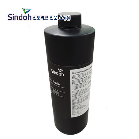 신도리코 공식쇼핑몰 3D프린터</br>Resin for SLA Technology</br>FLEXIBLE CLEAR Bottle Type For A1 / A1+ / SD
